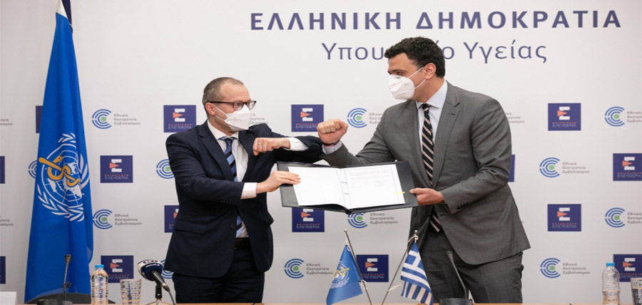 Υπογραφή συμφωνίας για το νέο γραφείο του Π.Ο.Υ. στην Αθήνα article cover image