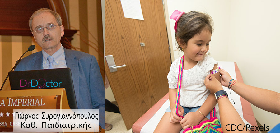 Συρογιαννόπουλος: Περισσότερα τα οφέλη του εμβολίου από τη φυσική νόσηση για τα παιδιά article cover image