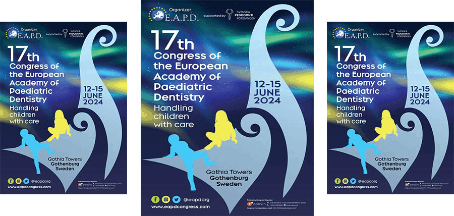 17th Congress of the European Academy of Paediatric Dentistry (EAPD 2024) cover image